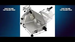 Black Friday Deals: BESWOOD 10&rdquo; Electric Meat & Cheese Slicer Review