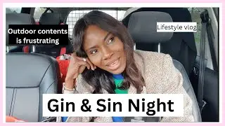 Vlog with Gladon | Gin and Sin Night, Outdoor Contents day, A Nigerian Living in a UK Village
