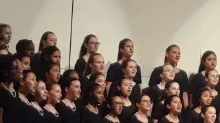 Bak Middle School choir 