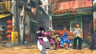 MUGEN : Crooks & Cops - Juri Han vs Chun-Li