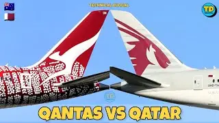 Qantas Airways Vs Qatar Airways Comparison 2023! 🇦🇺 Vs 🇶🇦