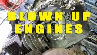 Blown Up Small Engines