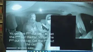 Lyft driver carjacking caught on camera