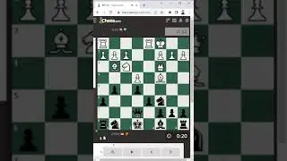 1 minute chess Englund Gambit versus 620 | Bullet Chess Speedrun 2022