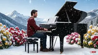 Beautiful 2K nature with relaxing piano sound | 1 hour relax music