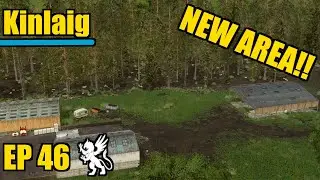 NEW COW YARD PREP!! - Kinlaig - FS25 Timelapse - EP46