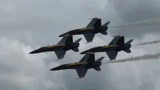 2017 Millville Wheels and Wings Airshow - US Navy Blue Angels
