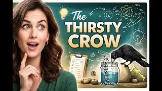The Thirsty Crow: Teaching Kids Creative Problem Solving