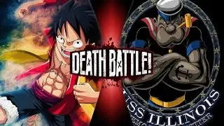 MONKEY D LUFFY vs. POPEYE Death Battle (Ep.44)