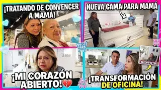 UNA DECISIÓN DIFÍCIL PARA MAMÁ… | COMPRANDO MUEBLES +TRANSFORMACION DE LA OFICINA