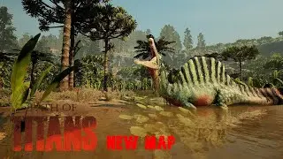 THE NEW PATH OF TITANS MAP IS ABSOLUTLEY BEAUTIFUL!!!! Path of Titans NEW Update