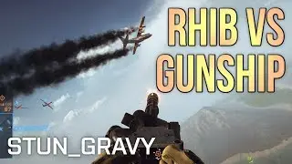 RHIB vs Gunship - Battlefield 4