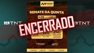 29/01 - Remate da Quinta Agenda Remates | 19h