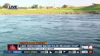 Army Corps starts Lake O water releases