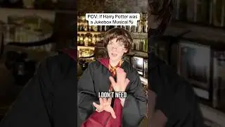 If Harry Potter was a Jukebox Musical 🎭 #theatrekid #funny