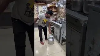 حلب الماعز وستخراج الزبد