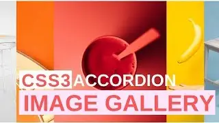 Expanding Accordion Image Gallery with Hover effect using CSS3 || SmartCode