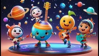 Planet Pals Party | Learn the Planets Song for Kids | Fun Solar System Rhyme for  & Preschoolers