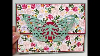 Fun Fold Card Using Stampin' Up! Products - Facebook Live Replay