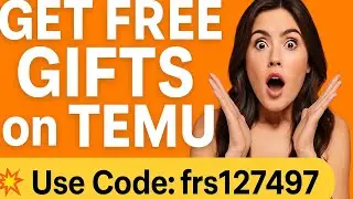 Get FREE Gifts on Temu Using This Code! (frs127497) | Temu App Hack 2025