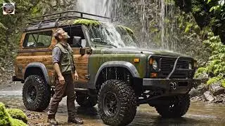 POV ASMR Truck Restoration | Moss-Covered Classic Off-Roader Brought Back to Life