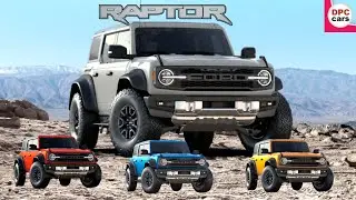 New 2023 Ford Bronco Raptor Colors