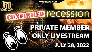 [LIVE] ⚠ Recession Confirmed ⚠ 👀 Apple & Amazon Earnings After Market Close 👀