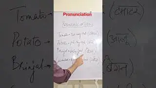 Mastering Pronunciation || Vegetables || Learnloom Academy