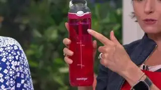Contigo Set of 2 24oz. Ashland Water Bottles on QVC