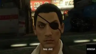 YAKUZA 0 Majima learns slugger style