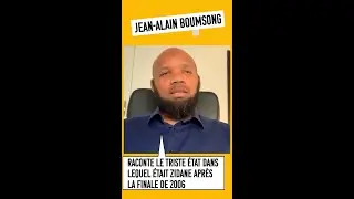 Jean-Alain Boumsong raconte l&rsquo;&eacute;tat dans lequel &eacute;tait Zidane apr&egrave;s la finale de 2006 #shorts