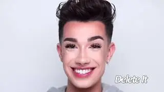 james charles facetune video in 1 min