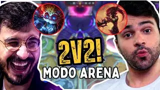 MINERVA e REVOLTA JOGANDO O COMBO MAIS ROUBADO DO MODO MODO ARENA 2V2!