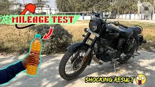 Royal Enfield Classic 350 Bs6 Mileage Test 🔥 | Shocking Result 😮