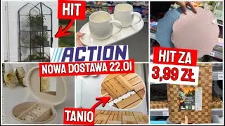 📍ACTION NOWOŚCI 21.01💥 TANIA SZKLARNIA NA BALKON🌸HIT DO KUCHNI za 3,99 zł😍 PODŁOGA TARASOWA PRZEGLĄD