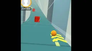 Crazy Ball 3D - Guess how far I can run