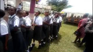 Mukumu girls form one orientation in vuuka class.