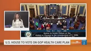 U.S. House to vote on GOP health care plan