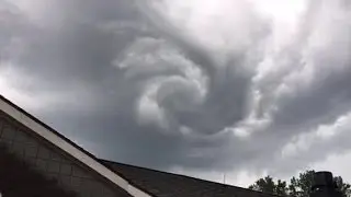 Rotating cloud over Caledonia
