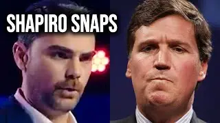 Ben Shapiro NUKES Tucker Carlson As Turning Points Collapses Into Chaos