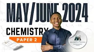 Grade 12 Chemistry Memo | May/June 2024 | Mlungisi Nkosi