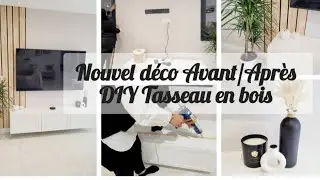 NOUVEL D&Eacute;CO/ DIY TASSEAU EN BOIS💪 #diytasseau #cointv #diy  #decoration #deco #homedecor #home #ikea