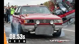 VW GOL GTi 8v AWD 08.53s 402m Pablo Palermo - VITURRO - ENFIERRADOS.COM