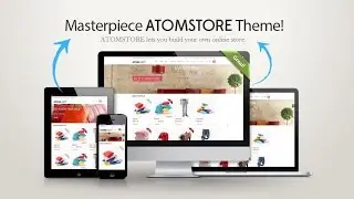 Atom Store Theme SUPER-FAST LOADING, ULTRA-RESPONSIVE THEME