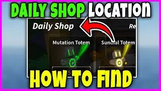 DAILY SHOP LOCATION - HOW TO FIND [FISCH] - Roblox