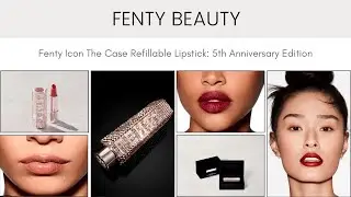 FENTY BEAUTY Fenty Icon The Case Refillable Lipstick: 5th Anniversary Edition
