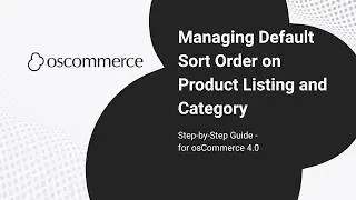 Product Sorting Setup | Default Sort Order Configuration Guide