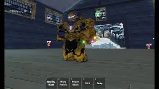 Destroying servers with INFINITY SUIT - ROBLOX WAR MACHINES