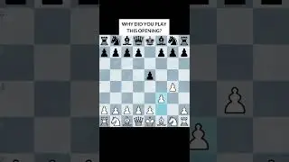 Why did you play this chess opening?