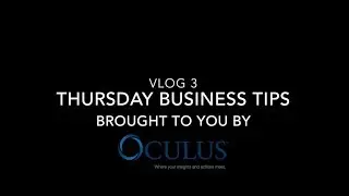 Thursday Business Tips by Oculus: Effective Marketing Metrics